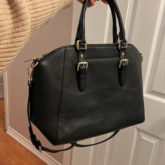 Michael Kors Ciara Pebbled Leather Satchel - Picture 11 of 11